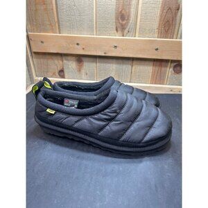 Mens UGG Tasman LTA Black Insulated Slippers Size 11